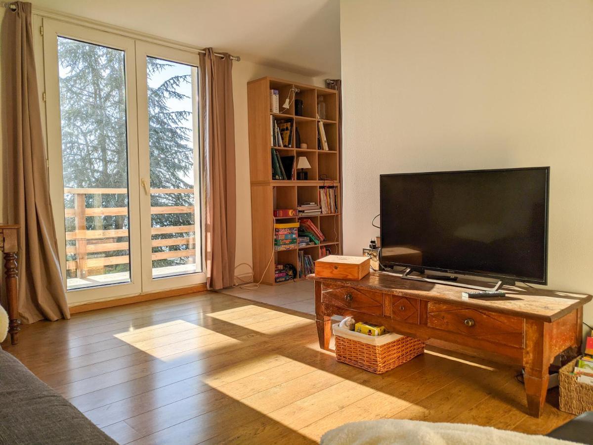 Maison Familiale En Montagne Avec Vue Merveilleuse Sur Le Massif De Belledonne Saint-Bernard  Exteriér fotografie