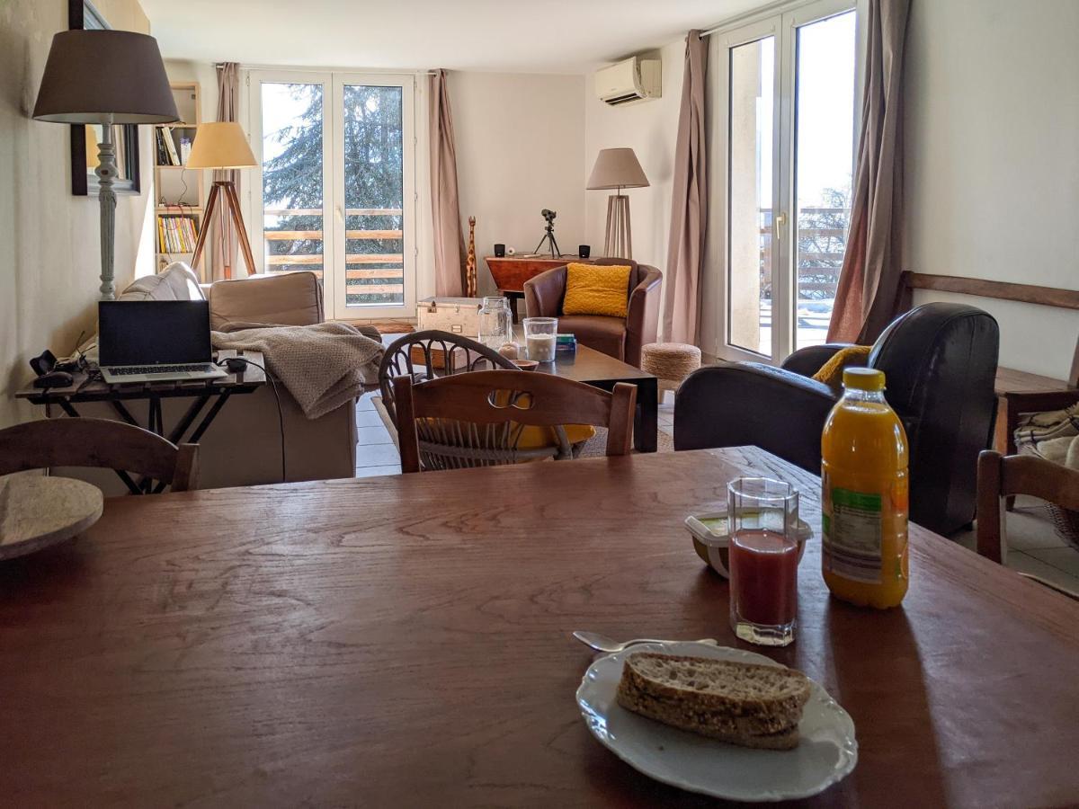 Maison Familiale En Montagne Avec Vue Merveilleuse Sur Le Massif De Belledonne Saint-Bernard  Exteriér fotografie